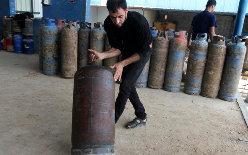 صور: أزمة غاز "خانقة" في غزة