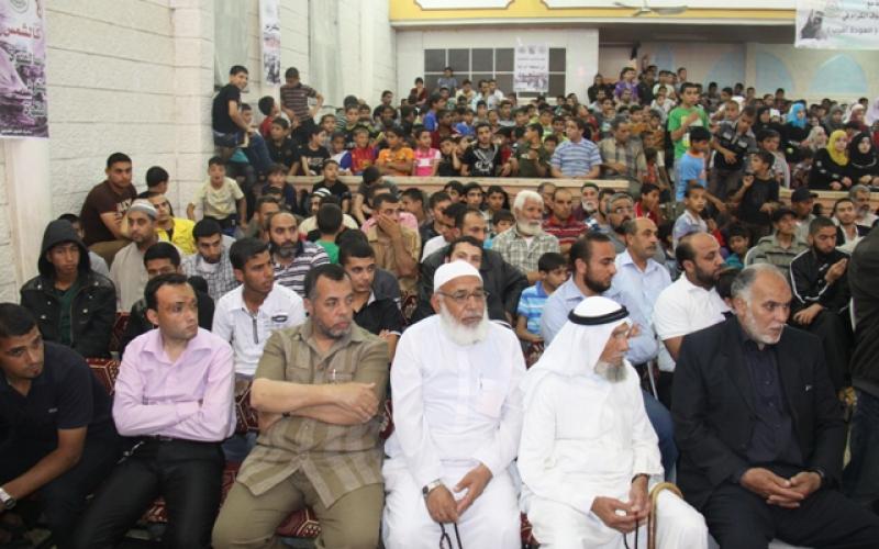 بالصور: مهرجان في رفح إحياءً "للنكبة"
