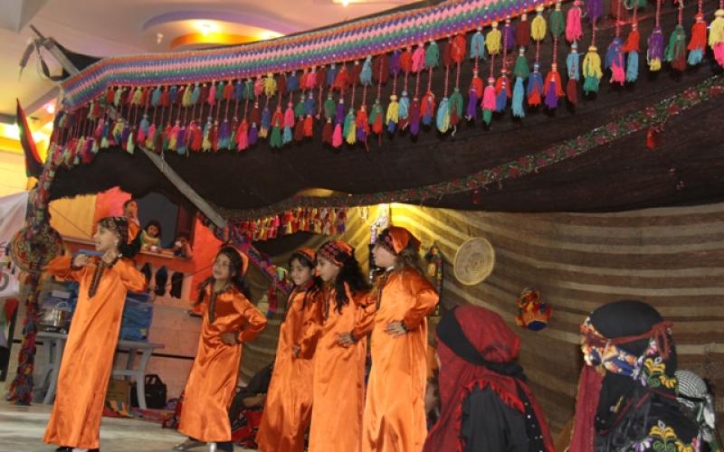 بالصور: مهرجان في رفح إحياءً "للنكبة"
