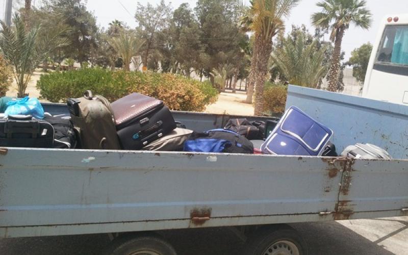 صور: إغلاق معبر رفح وارجاع المسافرين