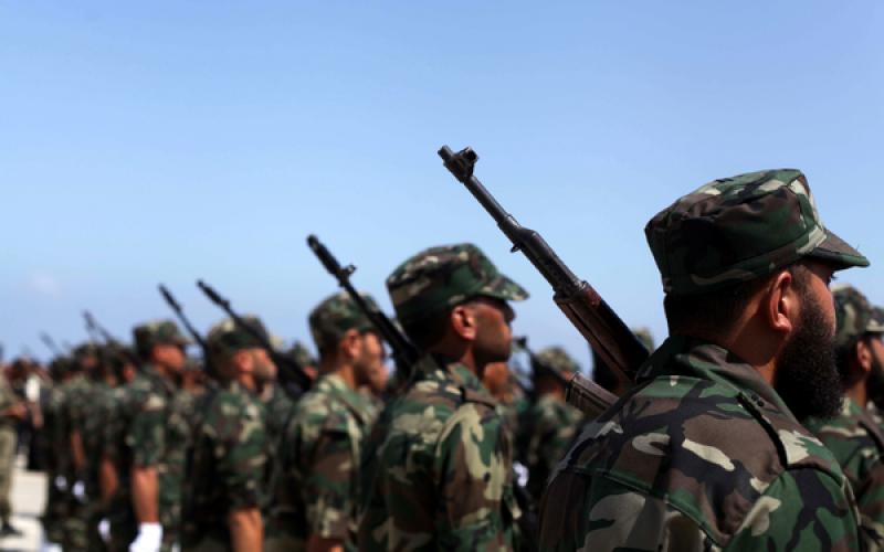 صور: تخريج دورة لقوات الأمن الوطني بغزة