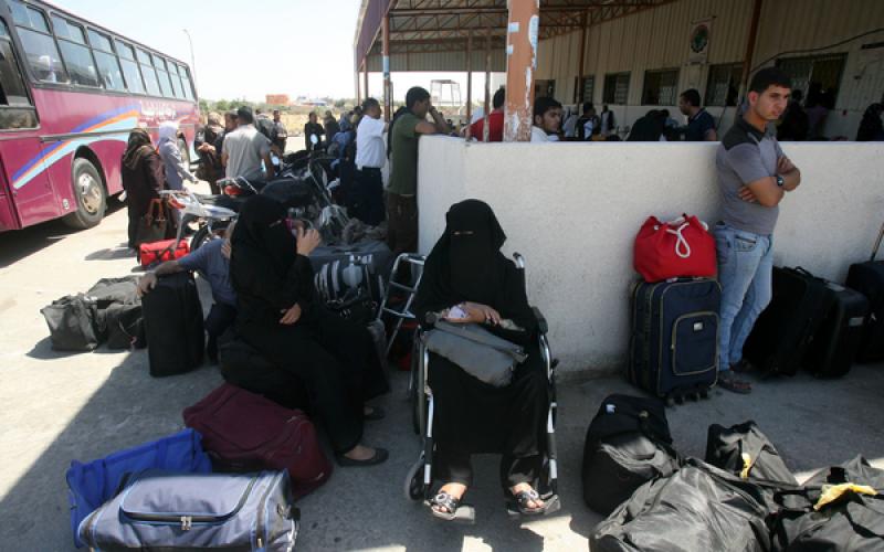 صور: انفراج أزمة معبر رفح