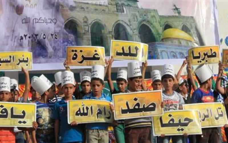 صور: لاجئو الأردن يؤكدون تمسكهم بالعودة