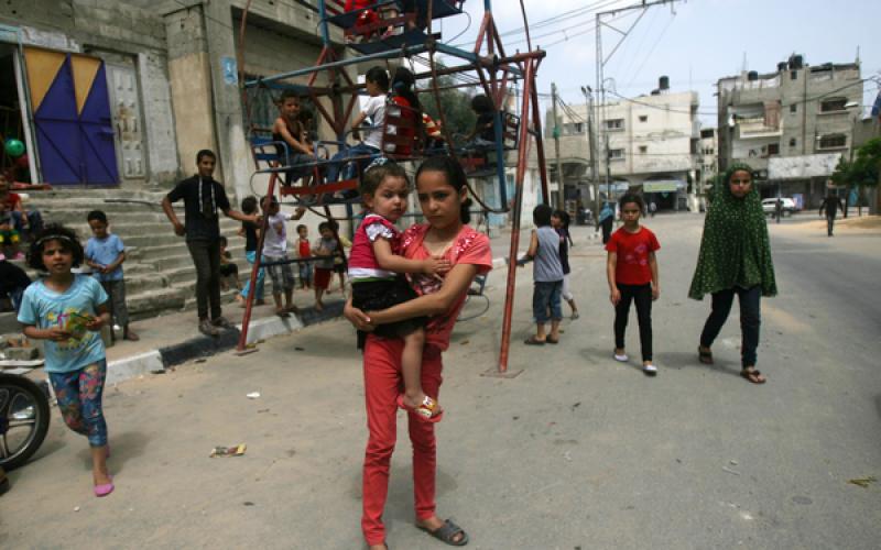 صور: عطلة الصيف في عيون أطفال غزة