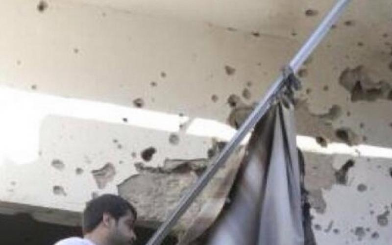 صور: أضرار بعد سقوط صواريخ على بيروت