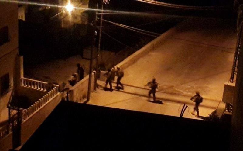 صور: إصابة جندي إسرائيلي بمواجهات بنابلس
