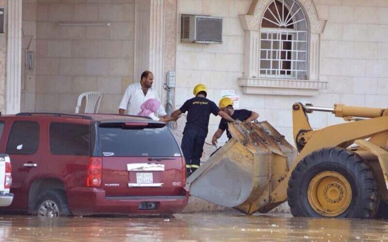 صور: سيول في مكة المكرمة