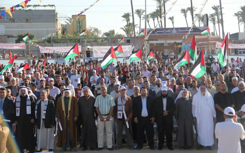 بالصور: اختتام أسبوع إحياء النكبة بالمغازي