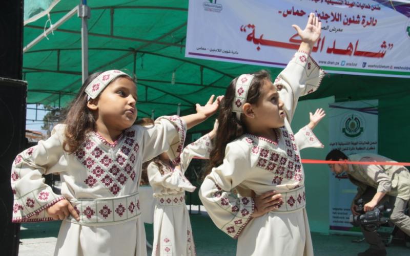 بالصور: افتتاح معرض "شاهد النكبة" بغزة