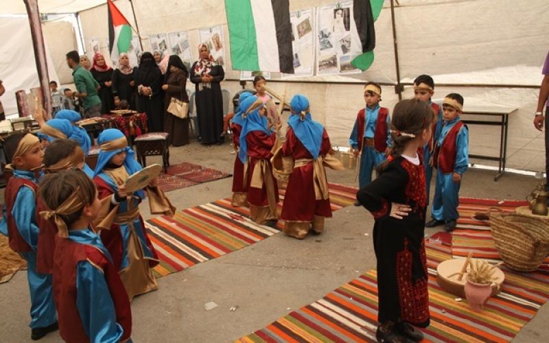 بالصور: حماس تفتح خيمة العودة بخان يونس