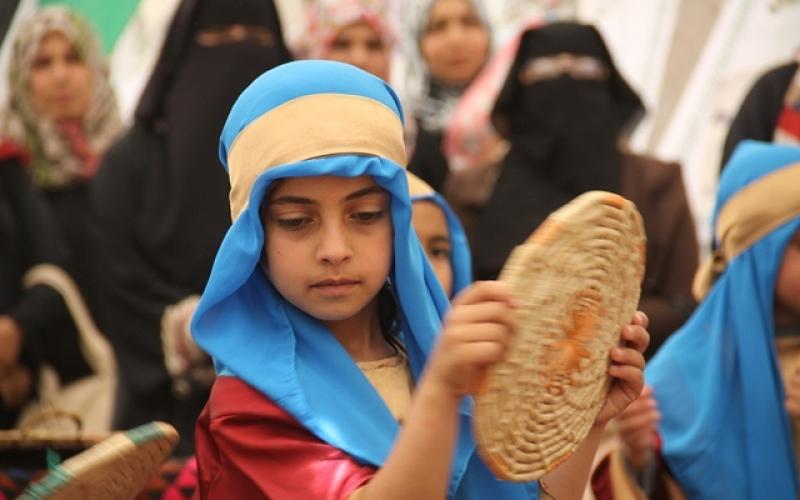 بالصور: حماس تفتح خيمة العودة بخان يونس