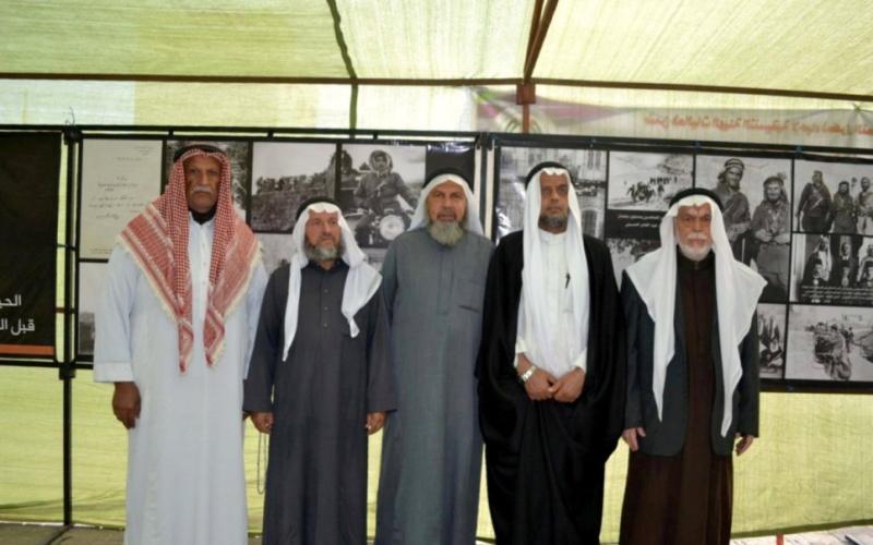صور: حماس تقيم معرض"شاهد على النكبة"