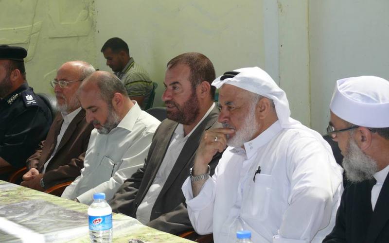 صور: وزير الداخلية يفتتح نظارة دير البلح