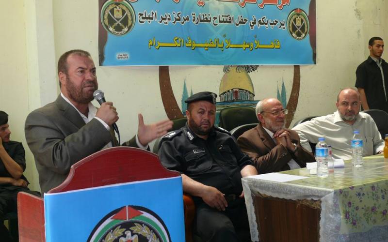 صور: وزير الداخلية يفتتح نظارة دير البلح