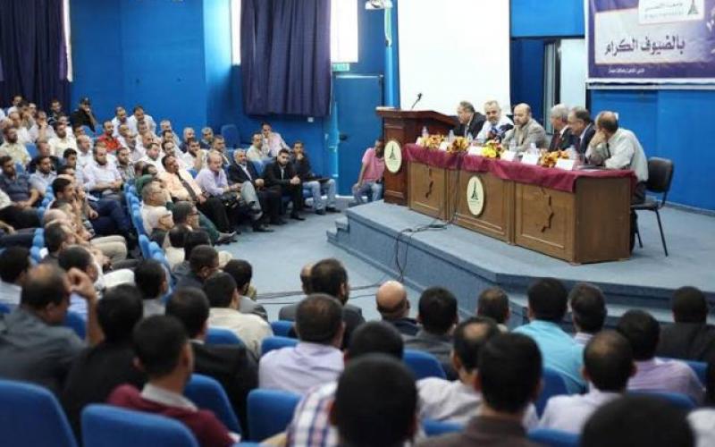 بالصور: أبو مرزوق: نسعى لحماية المصالحة واستمرارها