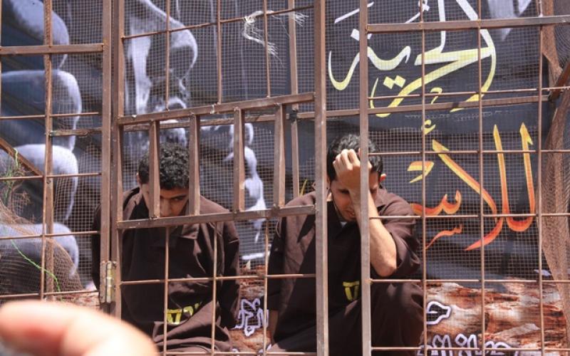 صور: أوبريت فني يجسد أحوال الأسرى