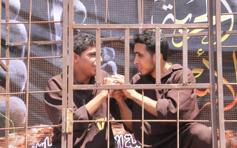 صور: أوبريت فني يجسد أحوال الأسرى