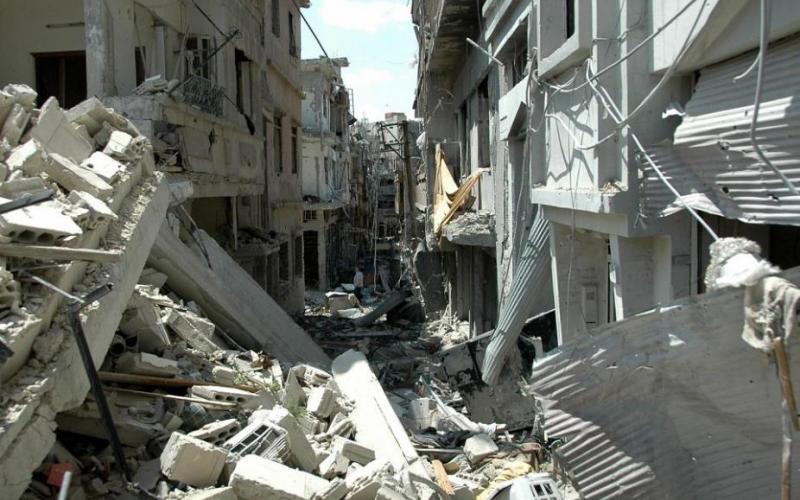 صور: مدينة حمص بعد عامين من القصف