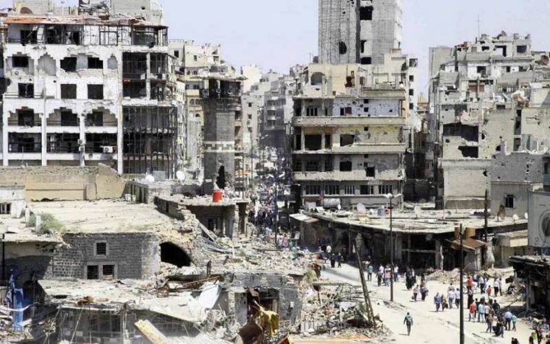 صور: مدينة حمص بعد عامين من القصف