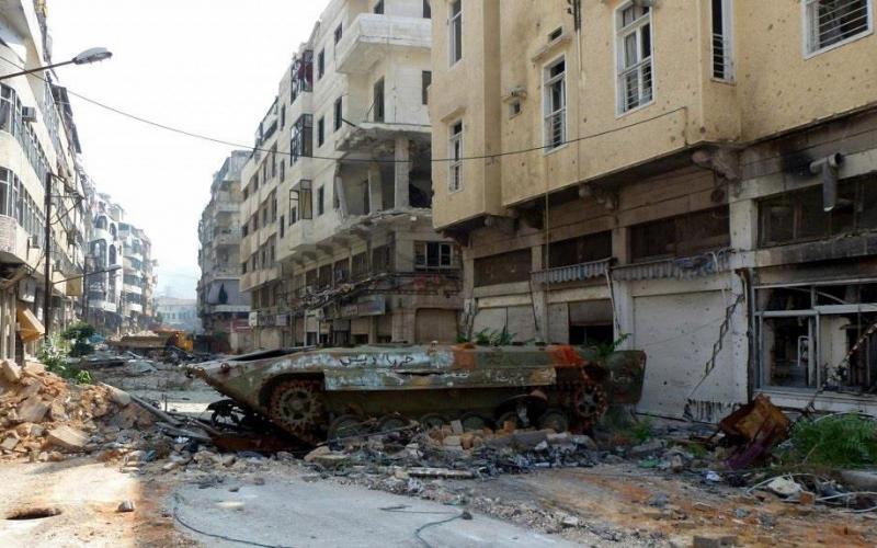 صور: مدينة حمص بعد عامين من القصف
