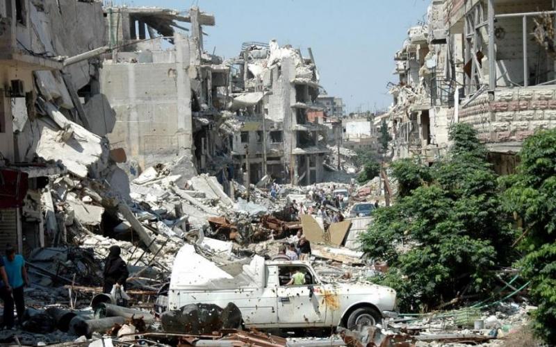 صور: مدينة حمص بعد عامين من القصف