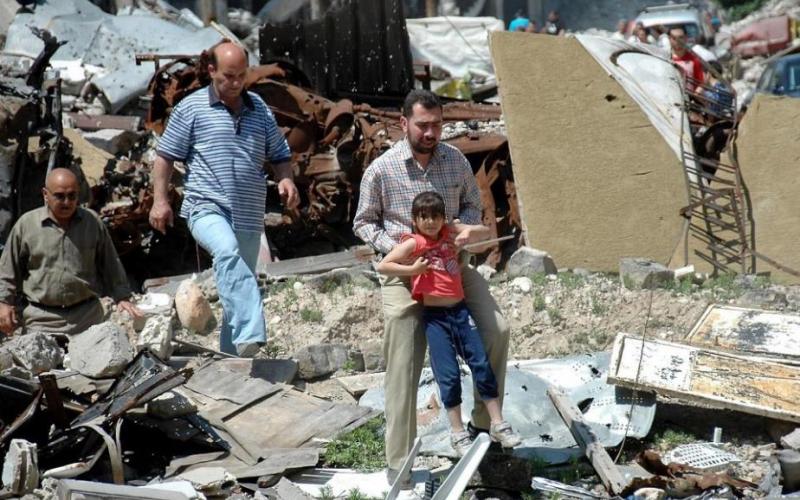 صور: مدينة حمص بعد عامين من القصف