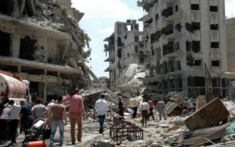 صور: مدينة حمص بعد عامين من القصف