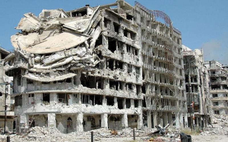 صور: مدينة حمص بعد عامين من القصف