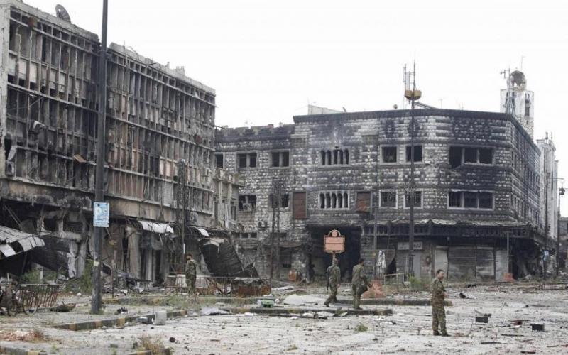 صور: مدينة حمص بعد عامين من القصف
