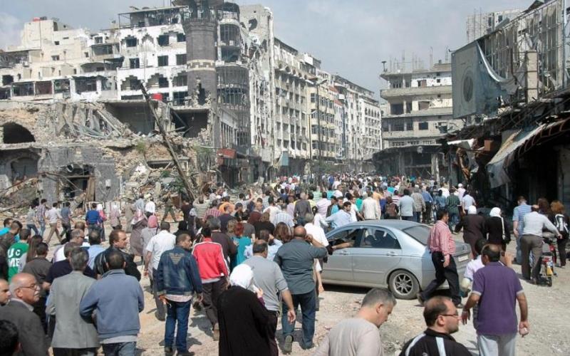 صور: مدينة حمص بعد عامين من القصف