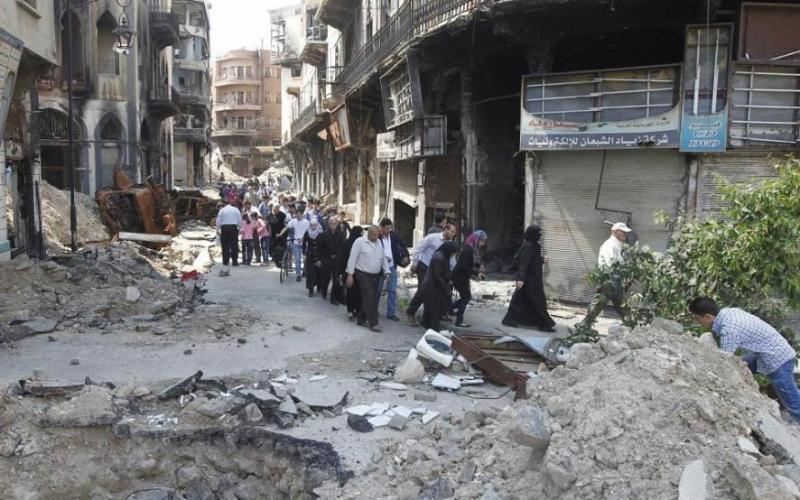 صور: مدينة حمص بعد عامين من القصف