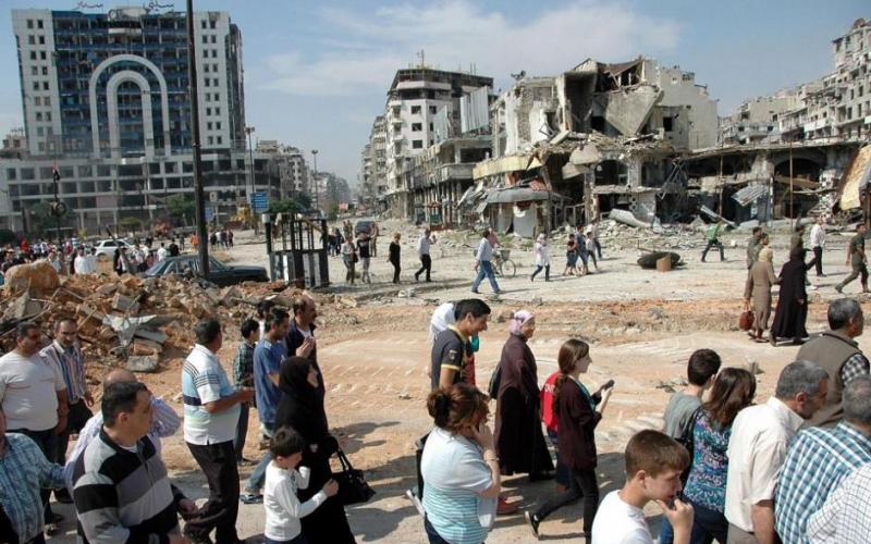 صور: مدينة حمص بعد عامين من القصف