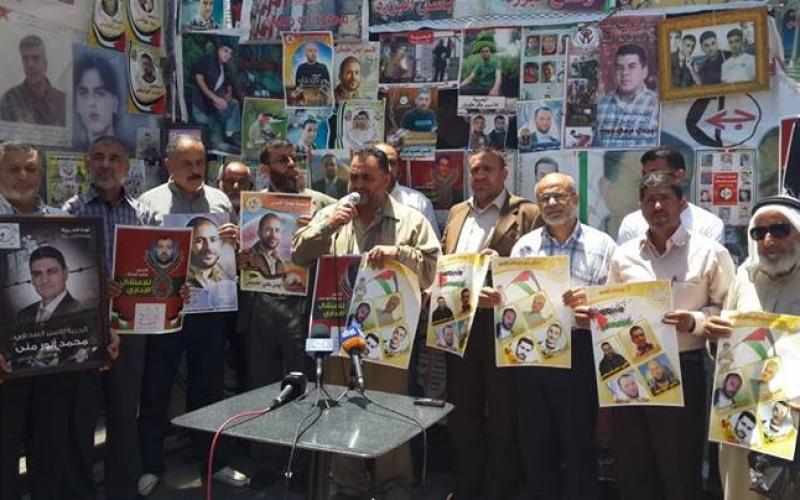 صور: استمرار فعاليات دعم الأسرى في نابلس