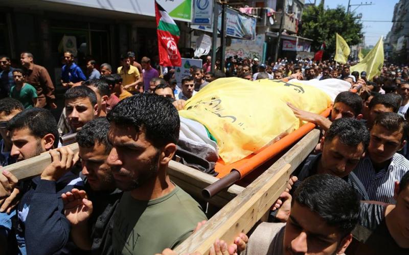 صور: شمال القطاع يشيع الشهيد عيسى