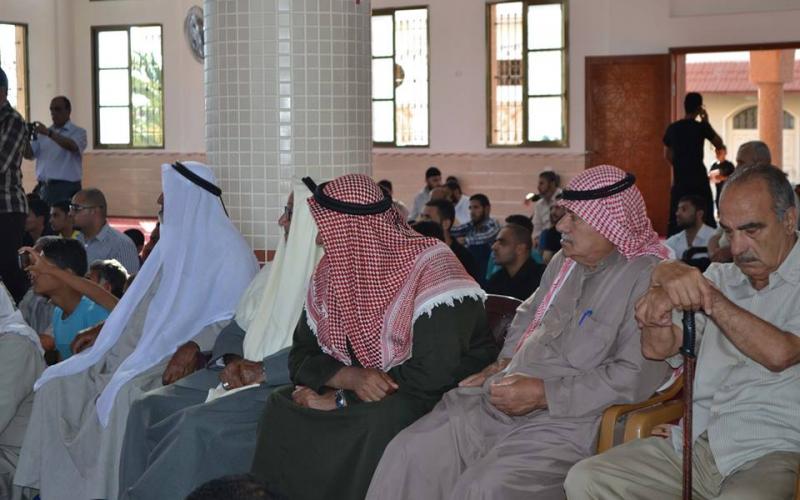 بالصور: "رضوان" يفتتح مسجداً بالوسطى