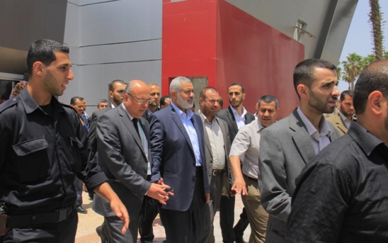 صور: "هنية" يفتتح المرحلة الثانية من معبر رفح