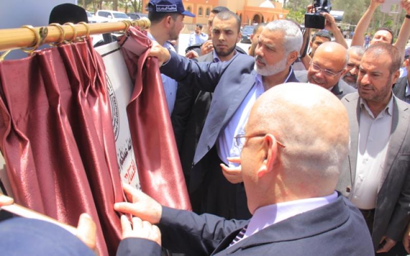 صور: "هنية" يفتتح المرحلة الثانية من معبر رفح