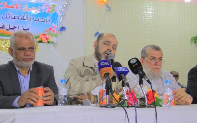 بالصور: أبو مرزوق: إعلان الحكومة منتصف الأسبوع