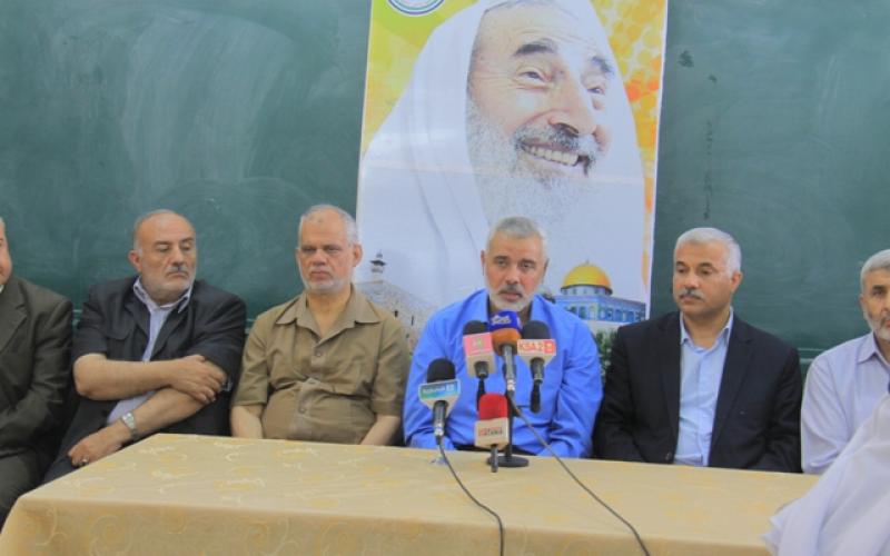 هنية: لن نتخلى عن مسئولياتنا اتجاه شعبنا