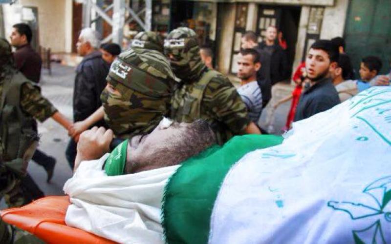 صور: تشييع جثمان القسامي "خليف" ببيت لاهيا
