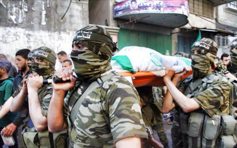صور: تشييع جثمان القسامي "خليف" ببيت لاهيا