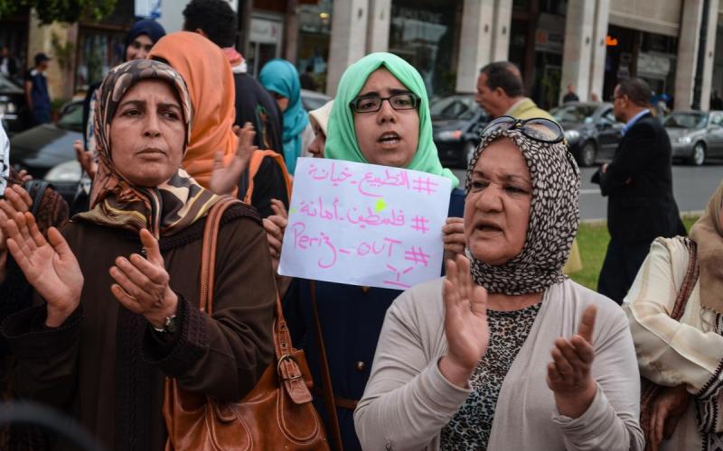 صور: المغرب.. إلغاء زيارة بيريز انتصار للحراك