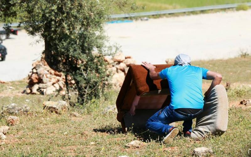 صور: 4 إصابات بمواجهات عوفر بالضفة