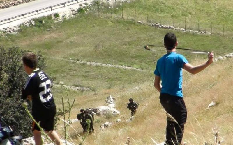 صور: الاحتلال يقمع مسيرات النبي صالح