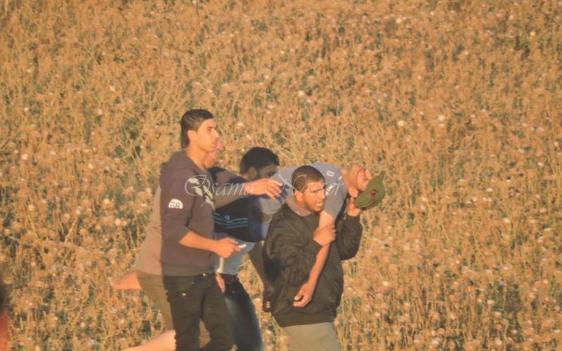 بالصور: إصابتان برصاص الاحتلال شمال القطاع