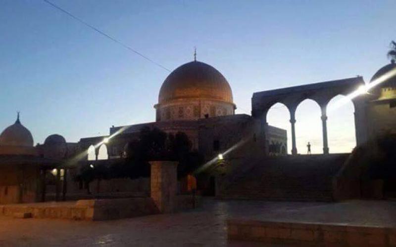 صور: شروق الشمس على الأقصى