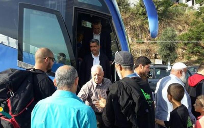 صور: انطلاق مسيرة " من حيفا إلى الأقصى"