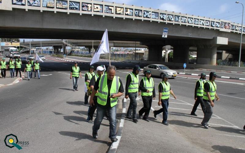بالصور: الشيخ "صلاح" يقود مسيرة من حيفا إلى الأقصى