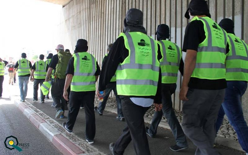 بالصور: الشيخ "صلاح" يقود مسيرة من حيفا إلى الأقصى