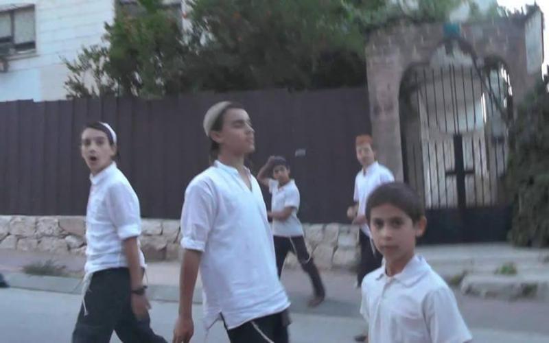 بالصور: مستوطنون يعتدون على أهالي تل رميدة